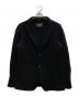 COMME des GARCONS HOMME DEUX（コムデギャルソン オム ドゥ）の古着「ウール3Bジャケット」｜ブラック