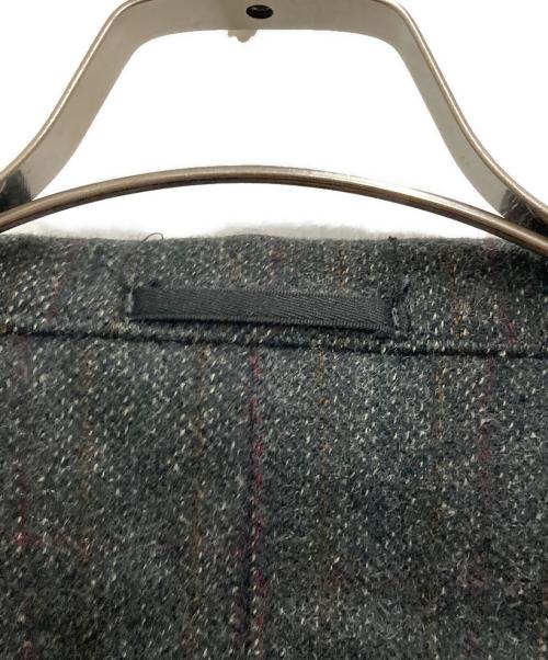 COMME des GARCONS HOMME PLUS（コムデギャルソンオムプリュス）COMME des GARCONS HOMME PLUS (コムデギャルソンオムプリュス) 90’s インサイドアウト縮絨ジャケット グレー サイズ:Sの古着・服飾アイテム