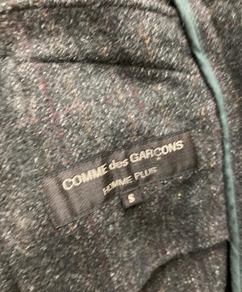 COMME des GARCONS HOMME PLUS（コムデギャルソンオムプリュス）COMME des GARCONS HOMME PLUS (コムデギャルソンオムプリュス) 90’s インサイドアウト縮絨ジャケット グレー サイズ:Sの古着・服飾アイテム