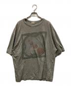 DRIES VAN NOTENドリスヴァンノッテン）の古着「グラフィックTシャツ」｜グレー