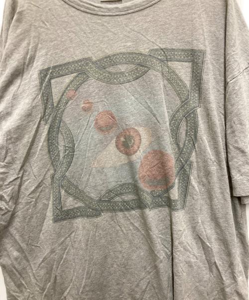 DRIES VAN NOTEN（ドリスヴァンノッテン）DRIES VAN NOTEN (ドリスヴァンノッテン) グラフィックTシャツ グレー サイズ:Sの古着・服飾アイテム