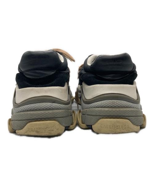 BALENCIAGA（バレンシアガ）BALENCIAGA (バレンシアガ) トリプルSトレーナー ブラック×パープル サイズ:US 10の古着・服飾アイテム