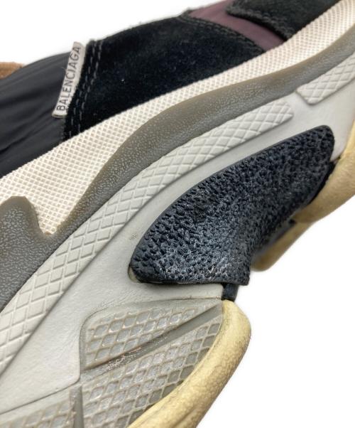 BALENCIAGA（バレンシアガ）BALENCIAGA (バレンシアガ) トリプルSトレーナー ブラック×パープル サイズ:US 10の古着・服飾アイテム