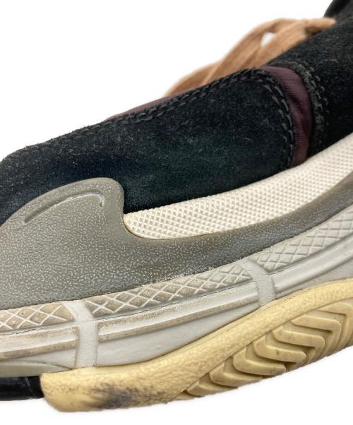 BALENCIAGA（バレンシアガ）BALENCIAGA (バレンシアガ) トリプルSトレーナー ブラック×パープル サイズ:US 10の古着・服飾アイテム