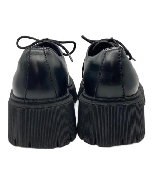 BALENCIAGA（バレンシアガ）BALENCIAGA (バレンシアガ) TRACTOR ダービーシューズ ブラック サイズ:41の古着・服飾アイテム