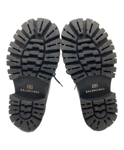 BALENCIAGA（バレンシアガ）BALENCIAGA (バレンシアガ) TRACTOR ダービーシューズ ブラック サイズ:41の古着・服飾アイテム
