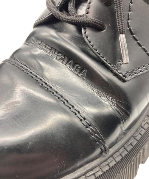 BALENCIAGA（バレンシアガ）BALENCIAGA (バレンシアガ) TRACTOR ダービーシューズ ブラック サイズ:41の古着・服飾アイテム
