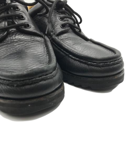 PARABOOT（パラブーツ）PARABOOT (パラブーツ) シボ革 THIERS チロリアンシューズ ブラック サイズ:7 1/2の古着・服飾アイテム