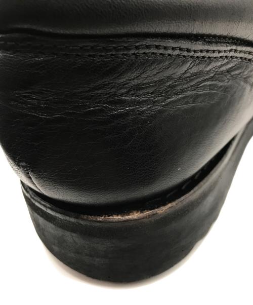 PARABOOT（パラブーツ）PARABOOT (パラブーツ) シボ革 THIERS チロリアンシューズ ブラック サイズ:7 1/2の古着・服飾アイテム