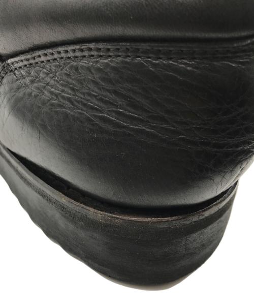 PARABOOT（パラブーツ）PARABOOT (パラブーツ) シボ革 THIERS チロリアンシューズ ブラック サイズ:7 1/2の古着・服飾アイテム