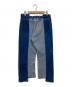 77circa (ナナナナサーカ) リメイクデニムパンツ ブルー サイズ:サイズ記載なし：5000円