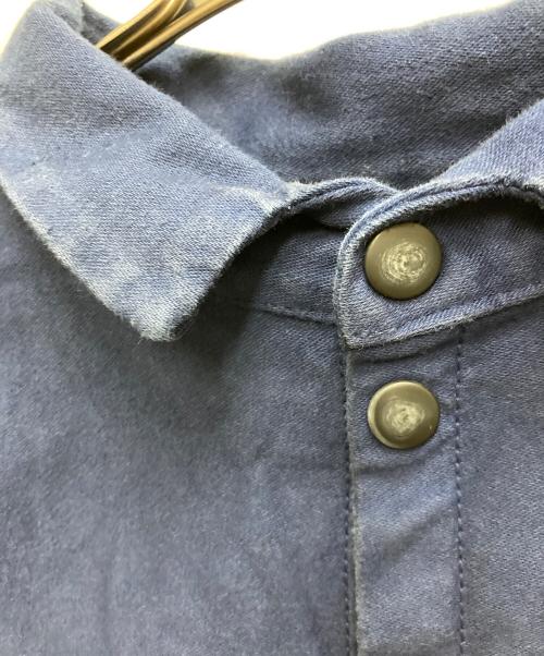 Porter Classic（ポータークラシック）Porter Classic (ポータークラシック) MOLESKIN SHIRT JACKET モールスキンシャツジャケット ネイビー サイズ:3の古着・服飾アイテム