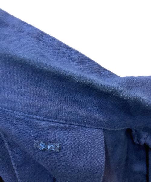 Porter Classic（ポータークラシック）Porter Classic (ポータークラシック) MOLESKIN SHIRT JACKET モールスキンシャツジャケット ネイビー サイズ:3の古着・服飾アイテム