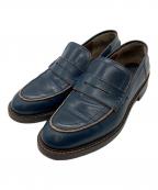 MARNIマルニ）の古着「ローファー」｜ネイビー