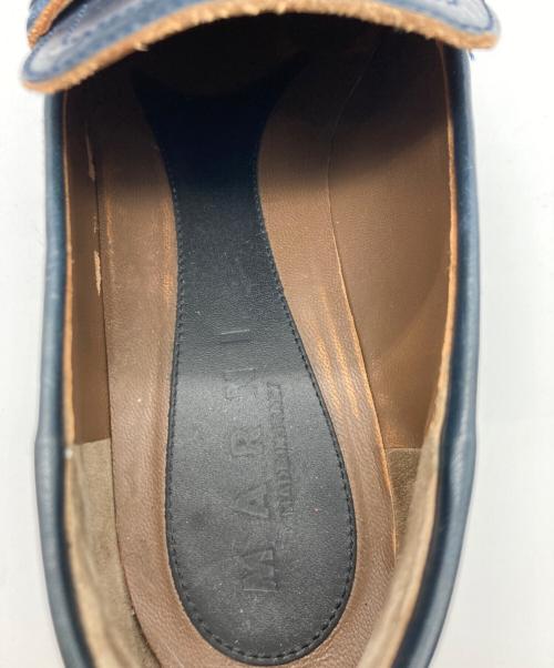 MARNI（マルニ）MARNI (マルニ) ローファー ネイビー サイズ:38の古着・服飾アイテム