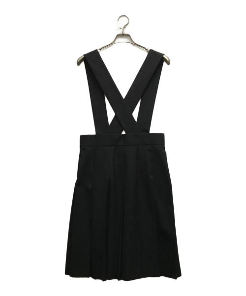 COMME des GARCONS（コムデギャルソン）COMME des GARCONS (コムデギャルソン) プリーツ ジャンパースカート ブラック サイズ:XSの古着・服飾アイテム