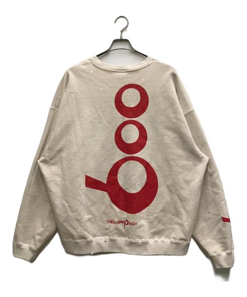 THE SUGAR PUNCH（シュガーパンチ）THE SUGAR PUNCH (シュガーパンチ) CYBORG009 SWEATSHIRT ベージュ サイズ:Lの古着・服飾アイテム