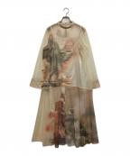 Ameri VINTAGEアメリヴィンテージ）の古着「SAYO NAGSE COLLAB DRESS」｜ベージュ