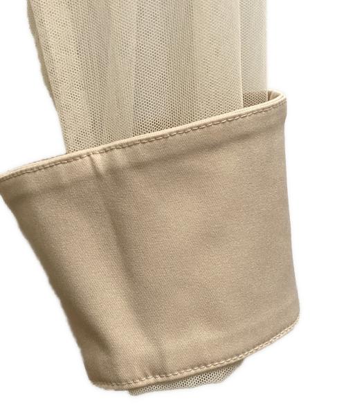 Ameri VINTAGE（アメリヴィンテージ）Ameri VINTAGE (アメリヴィンテージ) SAYO NAGSE COLLAB DRESS ベージュ サイズ:Mの古着・服飾アイテム