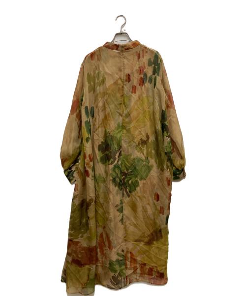 Ameri（アメリ）Ameri (アメリ) UND WILLOW PAINT DRESS グリーン サイズ:Mの古着・服飾アイテム