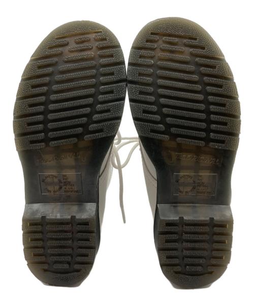 Dr.Martens（ドクターマーチン）Dr.Martens (ドクターマーチン) 1460 TWIN ZIP  8ホールブーツ ホワイト サイズ:UK 3の古着・服飾アイテム
