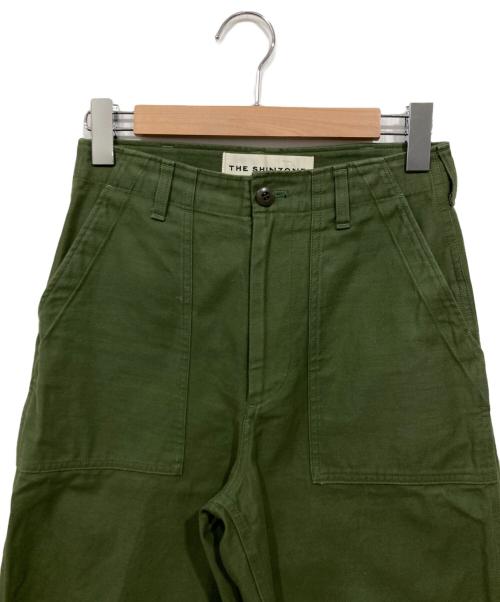 THE SHINZONE（ザ シンゾーン）THE SHINZONE (ザ シンゾーン) ベイカーパンツ グリーン サイズ:36の古着・服飾アイテム