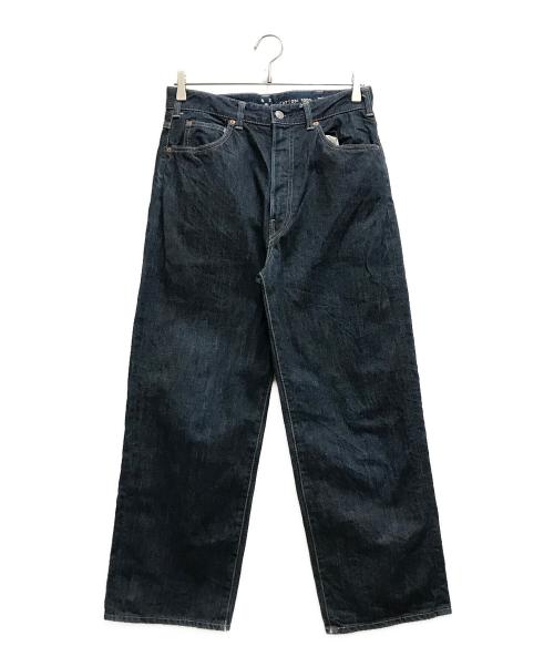 45R（フォーティファイブ・アール）45R (フォーティファイブ・アール) ライ麦デニムのシャルロット5 ネイビー サイズ:30の古着・服飾アイテム