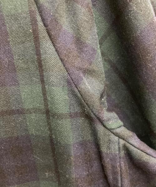 45R（フォーティファイブ・アール）45R (フォーティファイブ・アール) 梳毛ウールのドレス グリーン サイズ:FREEの古着・服飾アイテム