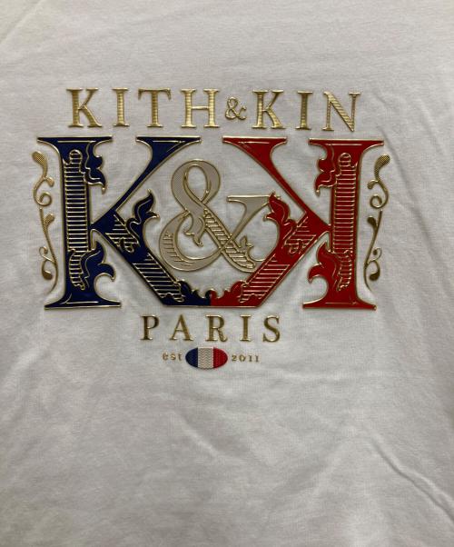 KITH（キス）KITH (キス) France Exclusive Tee Shirt ホワイト サイズ:Mの古着・服飾アイテム