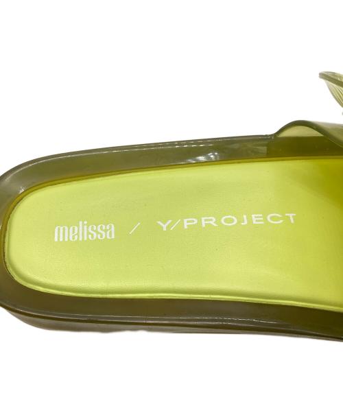 melissa（メリッサ）melissa (メリッサ) Y/project (ワイ プロジェクト) フローラルサンダル グリーン サイズ:24.5cmの古着・服飾アイテム
