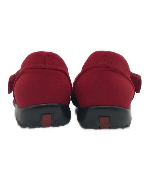 PRADA SPORTS（プラダスポーツ）PRADA SPORTS (プラダスポーツ) メリージェーンフラットシューズ レッド サイズ:36 1/2の古着・服飾アイテム