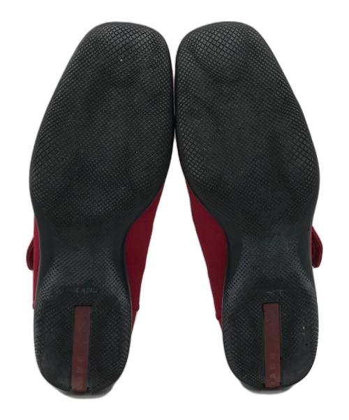 PRADA SPORTS（プラダスポーツ）PRADA SPORTS (プラダスポーツ) メリージェーンフラットシューズ レッド サイズ:36 1/2の古着・服飾アイテム
