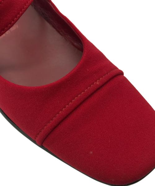 PRADA SPORTS（プラダスポーツ）PRADA SPORTS (プラダスポーツ) メリージェーンフラットシューズ レッド サイズ:36 1/2の古着・服飾アイテム