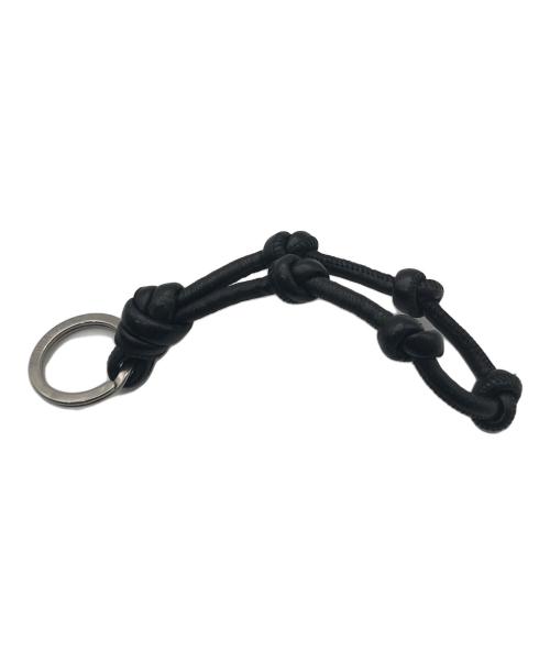 BOTTEGA VENETA（ボッテガベネタ）BOTTEGA VENETA (ボッテガベネタ) バッグチャーム ブラックの古着・服飾アイテム