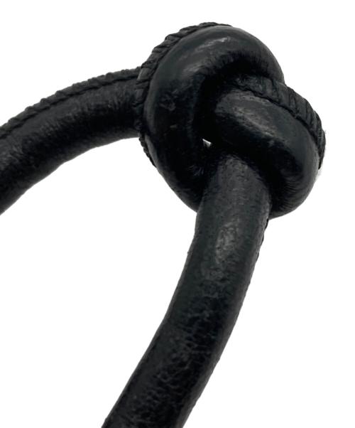 BOTTEGA VENETA（ボッテガベネタ）BOTTEGA VENETA (ボッテガベネタ) バッグチャーム ブラックの古着・服飾アイテム