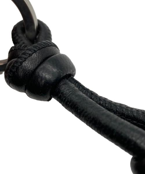 BOTTEGA VENETA（ボッテガベネタ）BOTTEGA VENETA (ボッテガベネタ) バッグチャーム ブラックの古着・服飾アイテム