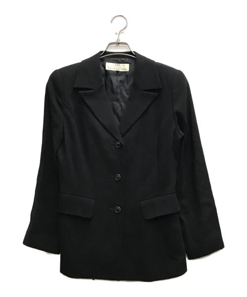 Le mode BALENCIAGA（ラモード バレンシアガ）Le mode BALENCIAGA (ラモード バレンシアガ) テーラードジャケット ブラック サイズ:38の古着・服飾アイテム