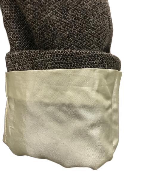 IENA（イエナ）IENA (イエナ) 杢ツイード W前ジャケット ブラウン サイズ:38の古着・服飾アイテム