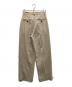 IENA (イエナ) TA/PL ジョーゼットタックワイドパンツ ベージュ サイズ:34：8000円