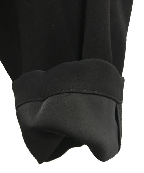 BORDERS at BALCONY（ボーダーズアットバルコニー）BORDERS AT BALCONY (ボーダーズアットバルコニー) TAPERD PANTS ブラック サイズ:36の古着・服飾アイテム