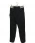 BORDERS AT BALCONY (ボーダーズアットバルコニー) TAPERD PANTS ブラック サイズ:36：8000円