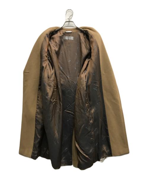 MaxMara（マックスマーラ）MaxMara (マックスマーラ) アンゴラ混ウールコート ベージュ サイズ:38の古着・服飾アイテム