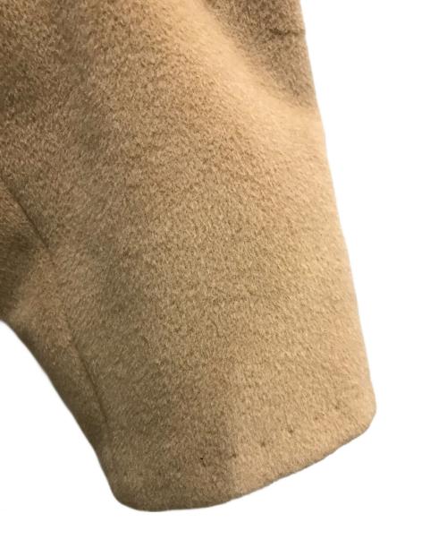 MaxMara（マックスマーラ）MaxMara (マックスマーラ) アンゴラ混ウールコート ベージュ サイズ:38の古着・服飾アイテム