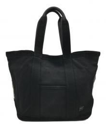 PORTER×ESSENTIAL DESIGNS（ポーター×エッセンシャルデザインズ）の古着「トートバッグ」｜ブラック