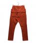 RICK OWENS DRKSHDW (リックオウエンス ダークシャドウ) CREATCH CARGO DRAWSTRING PANTS オレンジ サイズ:XS：25000円
