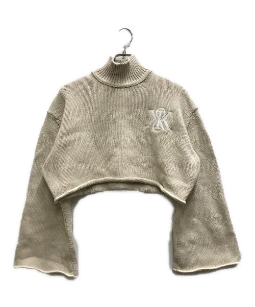 KITH（キス）KITH (キス) Emi Crest Sweater ベージュ サイズ:Sの古着・服飾アイテム