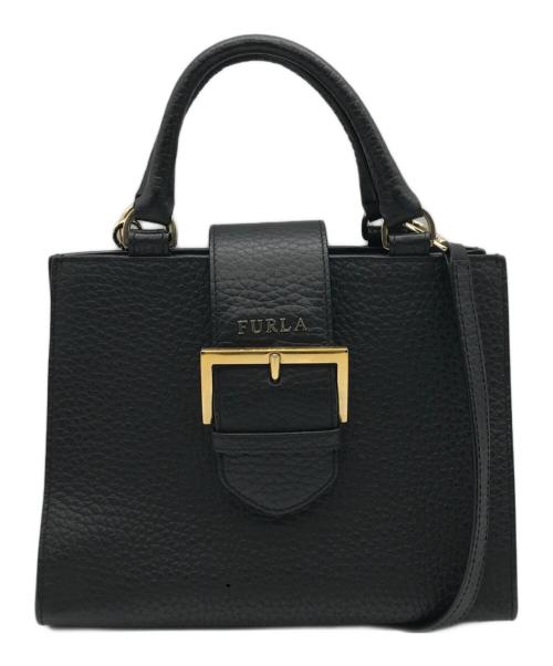 FURLA（フルラ）FURLA (フルラ) 2WAYバッグ ブラックの古着・服飾アイテム