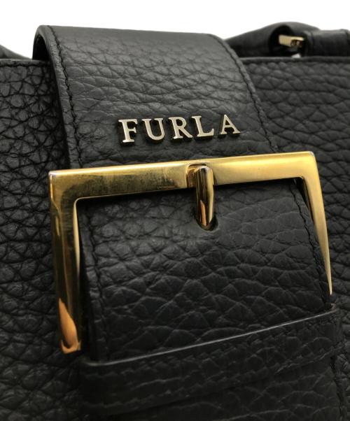 FURLA（フルラ）FURLA (フルラ) 2WAYバッグ ブラックの古着・服飾アイテム
