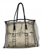 Roberta di camerinoロベルタ ディ カメリーノ）の古着「クリアトートバッグ」｜ベージュ