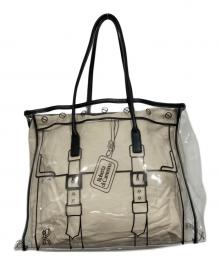 Roberta di camerino（ロベルタ ディ カメリーノ）の古着「クリアトートバッグ」｜ベージュ